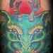 Tattoos - Wolf Hairdress - 75763