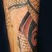 Tattoos - Snake & Magnolias in progress - 57291