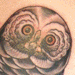 Tattoos - Owl, skull, and rose tattoo - 51738