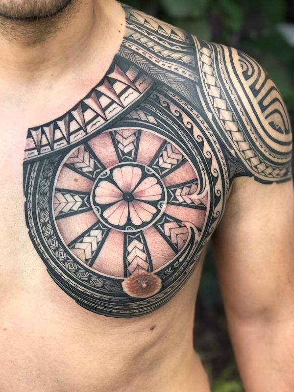 polynesian  IRISH ST TATTOO