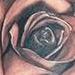 Tattoos - Skull and flower - 78092