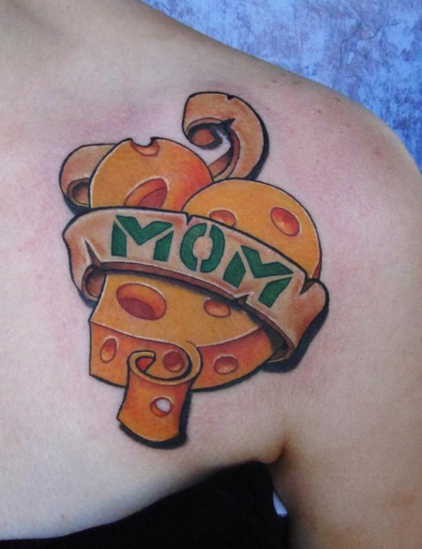 Vaizdo rezultatas pagal užklausą „cheese tattoo“