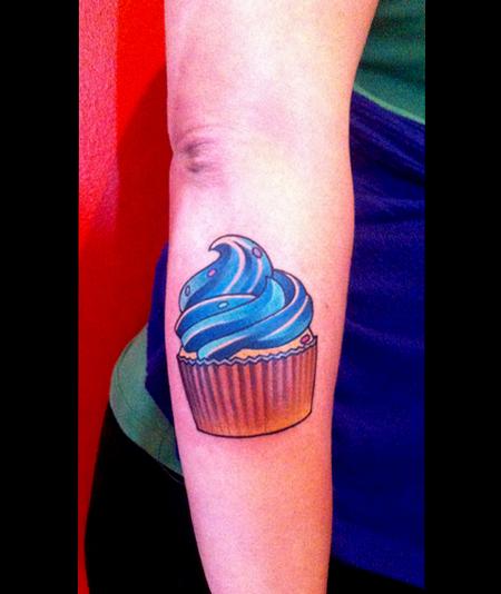 Tattoos - Cupcake  - 75713