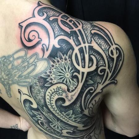 Tattoos - Shoulder Mandala  - 141416