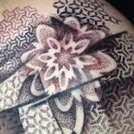 Tattoos - Blackwork Shoulder Tattoo - 99209