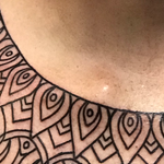 Tattoos - geometric collar tattoo - 141740