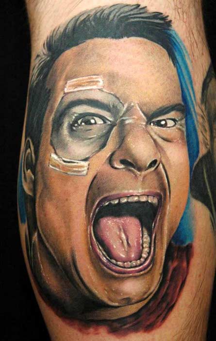 Man Covers up Keith MorrisEra Black Flag Tattoo with RollinsEra Black  Flag Tattoo