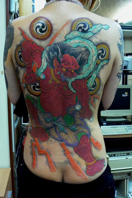 Tattoos - Color Tebori Japanese Tattoo - 62324
