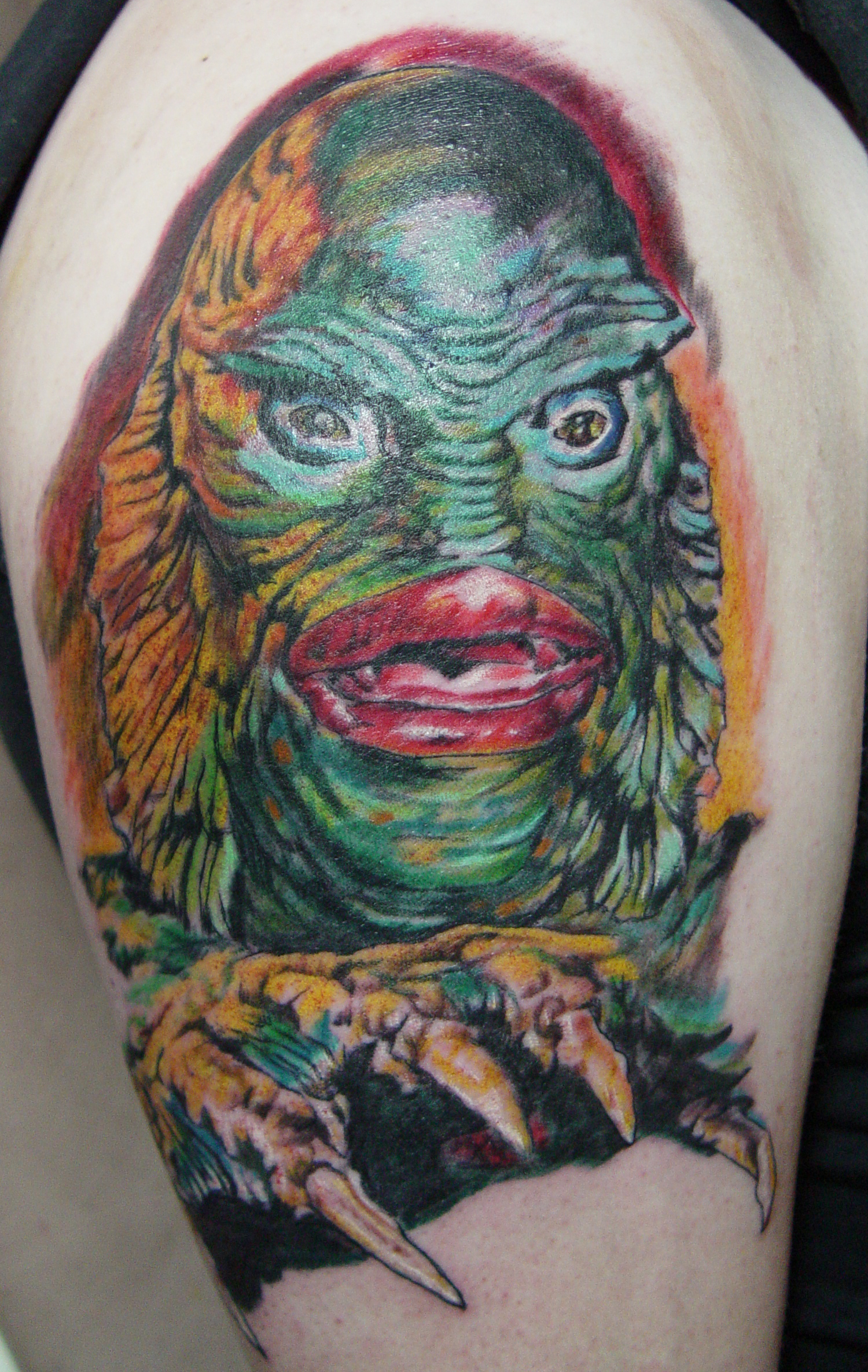Creature from the Black Lagoon by Carter Moore: TattooNOW