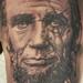 Tattoos - Abe Lincoln Tattoo - 89182