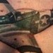 Tattoos - Color airplane tattoo  - 51937