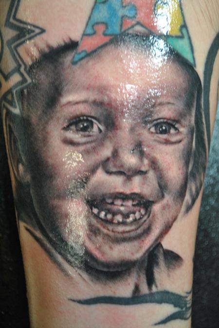 Tattoos - Black and Gray Portrait - 67571