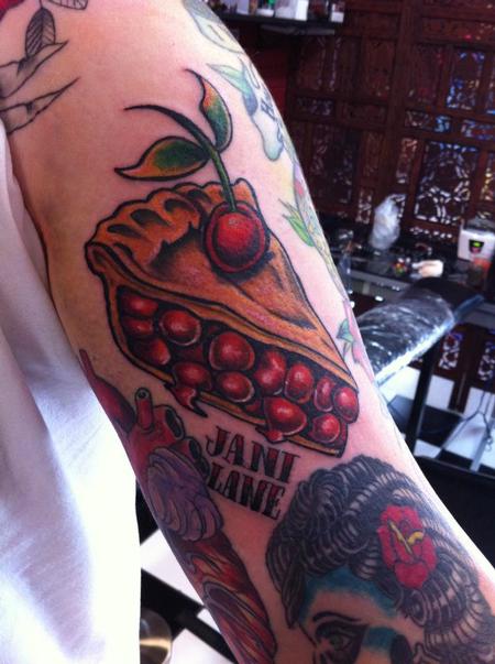 Tattoos - Cherry Pie Tattoo - 61623