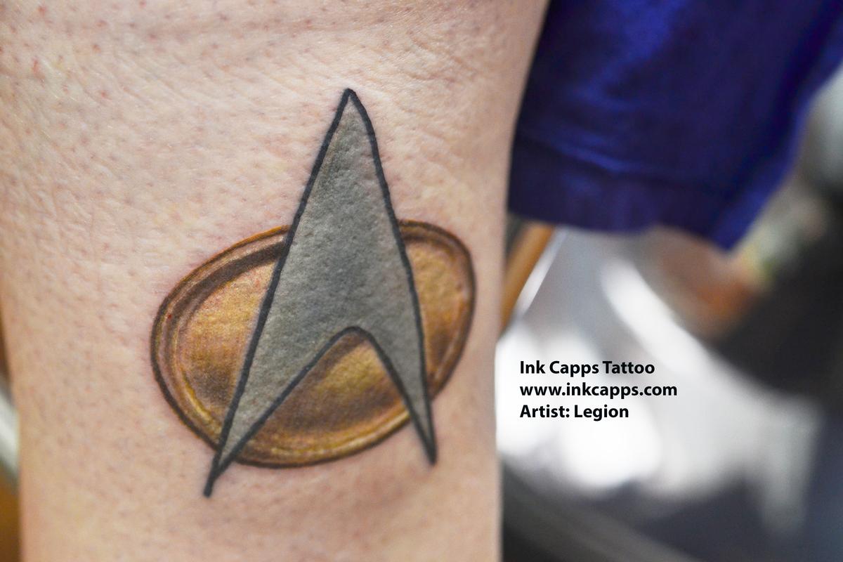 SteveTrek on Twitter StarTrek Tattoo KobayashiMaru I have many tattoos  on me This is my one and only Trek tattoo httpstcoaTTWmzVnP4  X