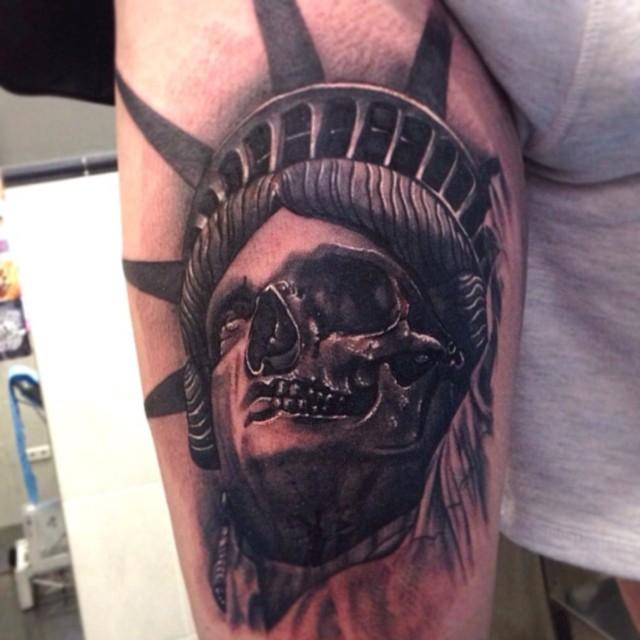 70 Statue Of Liberty Tattoo Designs For Men  New York City