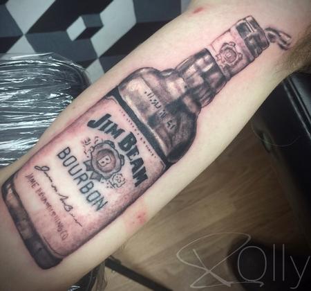 Tattoos - Jim beam bottle  - 123117