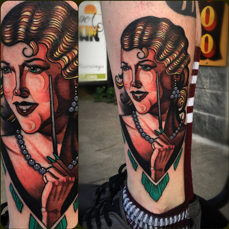 Tattoos - Lady Face - 131692