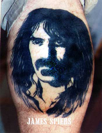 Frank Zappa tattoo zappacom  Tattoos Realistic rose tattoo Realism  tattoo