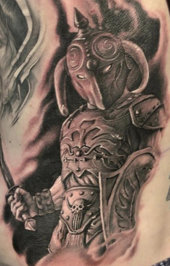 Warrior by JAMES: TattooNOW