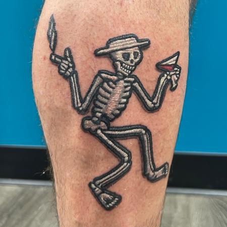 Tattoos - Skelly-Patch-Tattoo - 145178