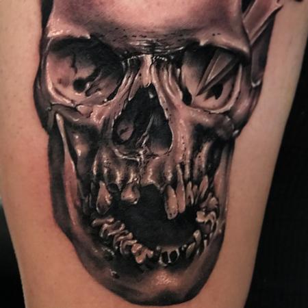 Tattoos - Skull tattoo - 131276