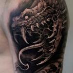 Tattoos - Dark Snake Tattoo - 141423