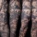 Tattoos - Black and grey half sleeve - 93441