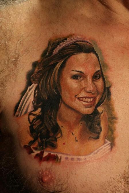 Tattoos - Daughter Portrait - 74960