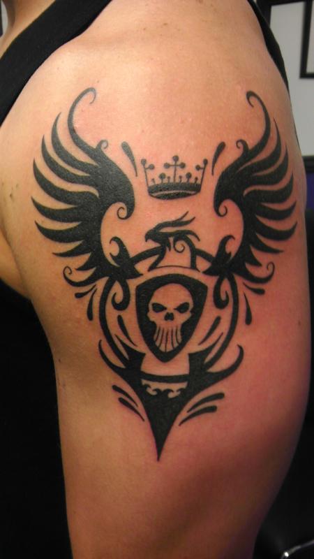 Tattoos - tribal crest - 85687