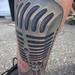 Tattoos - microphone music instrument color leg sleeve tattoo - 69231