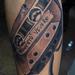 Tattoos - Vintage beat up cassette tape black and grey arm tattoo - 55910