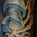 Tattoos - Custom spark plug color arm tattoo - 50486