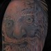 Tattoos - Old man winter color sleeve tattoo - 49462