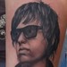 Tattoos - the strokes black and grey  portrait forearm - 47942