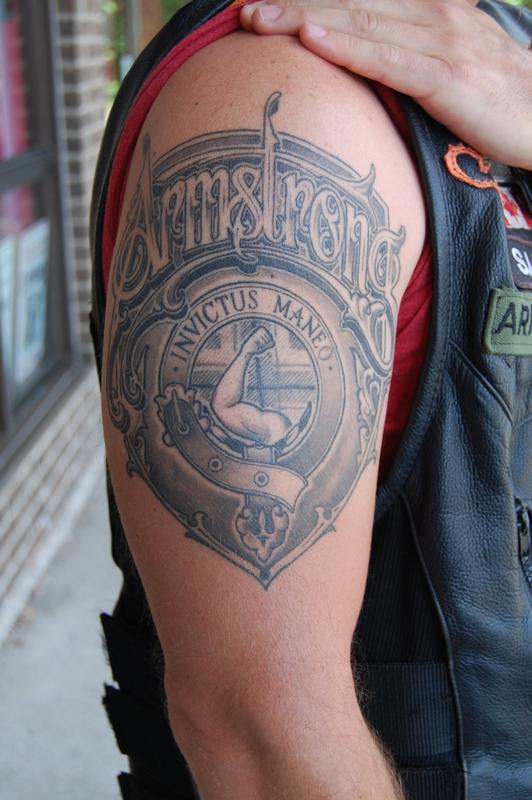 Family Crest and Tartan with Sgain Dubh by Aristotelis Telly  Konstantinidis TattooNOW