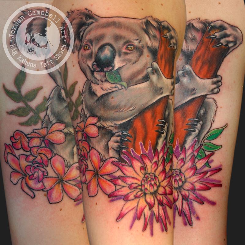 Koala By Jordan Campbell Tattoonow