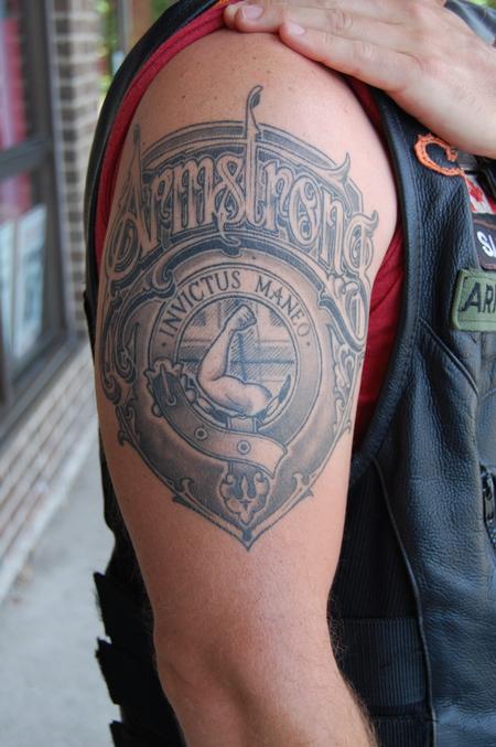 Tattoos - Armstrong Shield - 108785