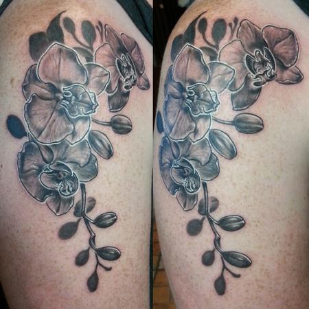 Tattoos - Orchids - 117408