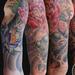 Tattoos - life and death half sleeve - 95058