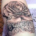 Tattoos - Memorial Rose Tattoo - 99684