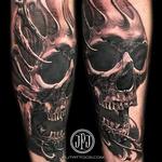Tattoos - Skull and Texture - 112530