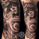 Tattoos - Statue and Cross - 108092