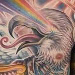 Tattoos - Red Eagle Angel - 121851