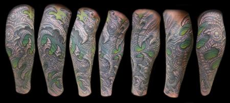 Tattoos - Bio Leg Cover up - 124865