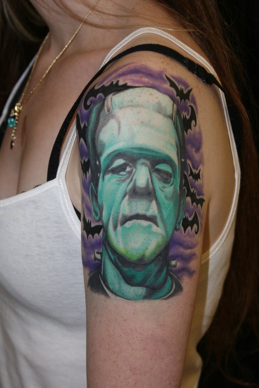 15 Latest Frankenstein Tattoo That Will Surprise You  Tattoo Twist