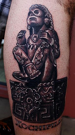 Tattoos - aztec tattoo - 71088