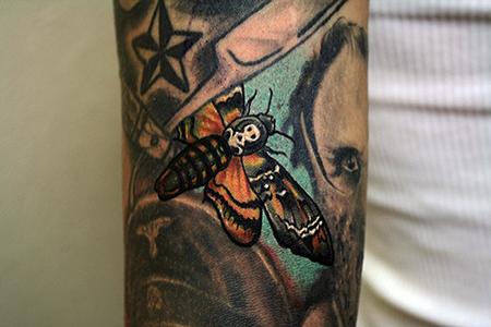 Tattoos - Deaths head moth - 71104