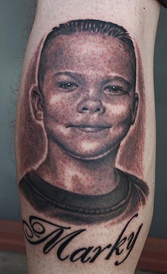 Tattoos - Kid portrait tattoo - 71125