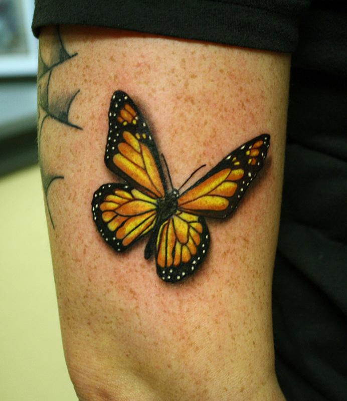 33 Bold Butterfly Tattoo Ideas