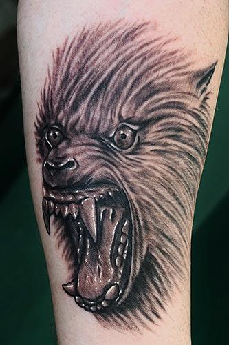 Werewolf tattoo meaning and symbolism  MyTatouagecom